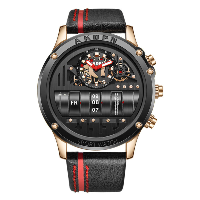  KDPN Skeleton Watch - 3D Black Background