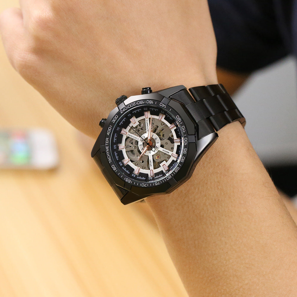 TungstenEdge Men’s Automatic Watch