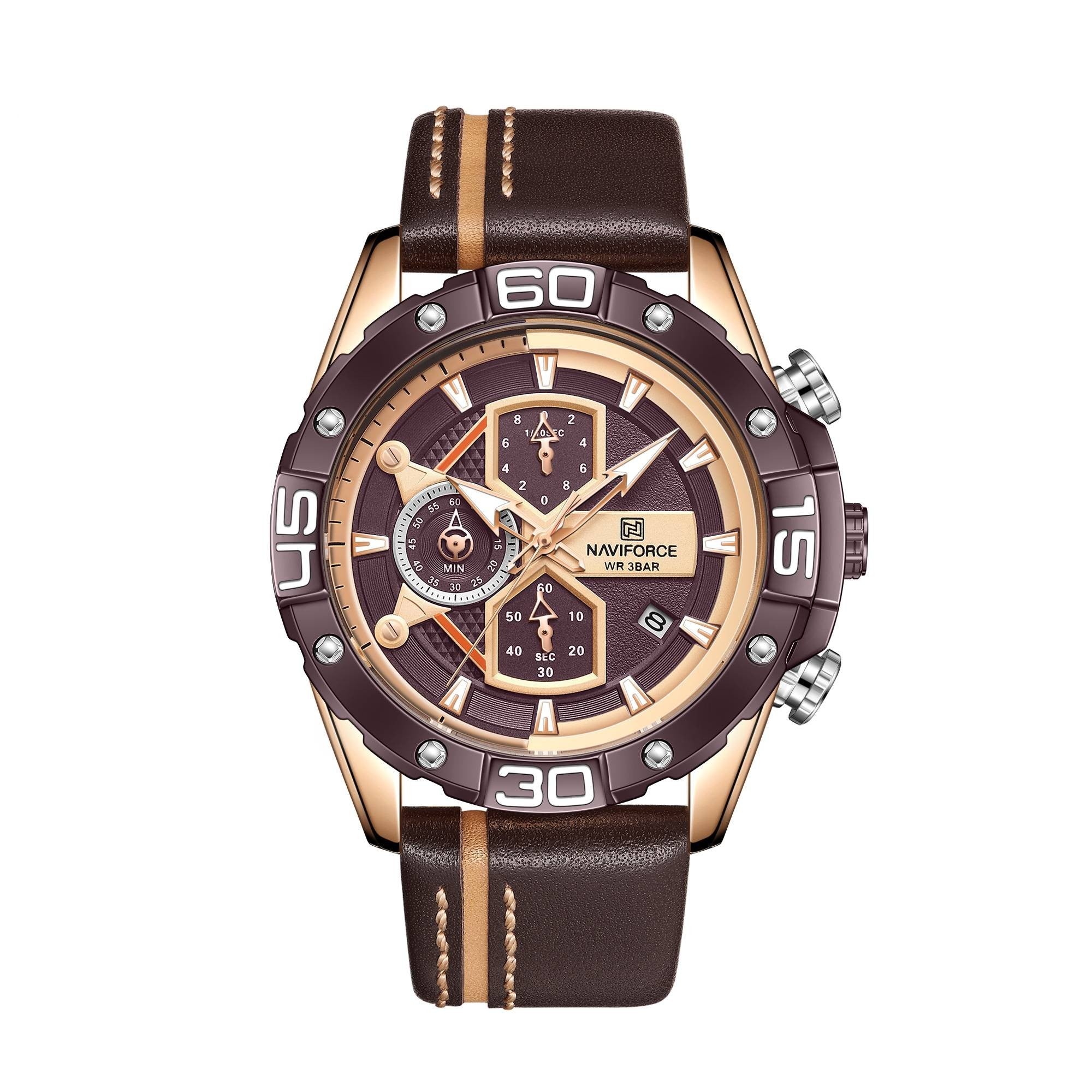 SkeletonPro Men’s Three-Eye Watch