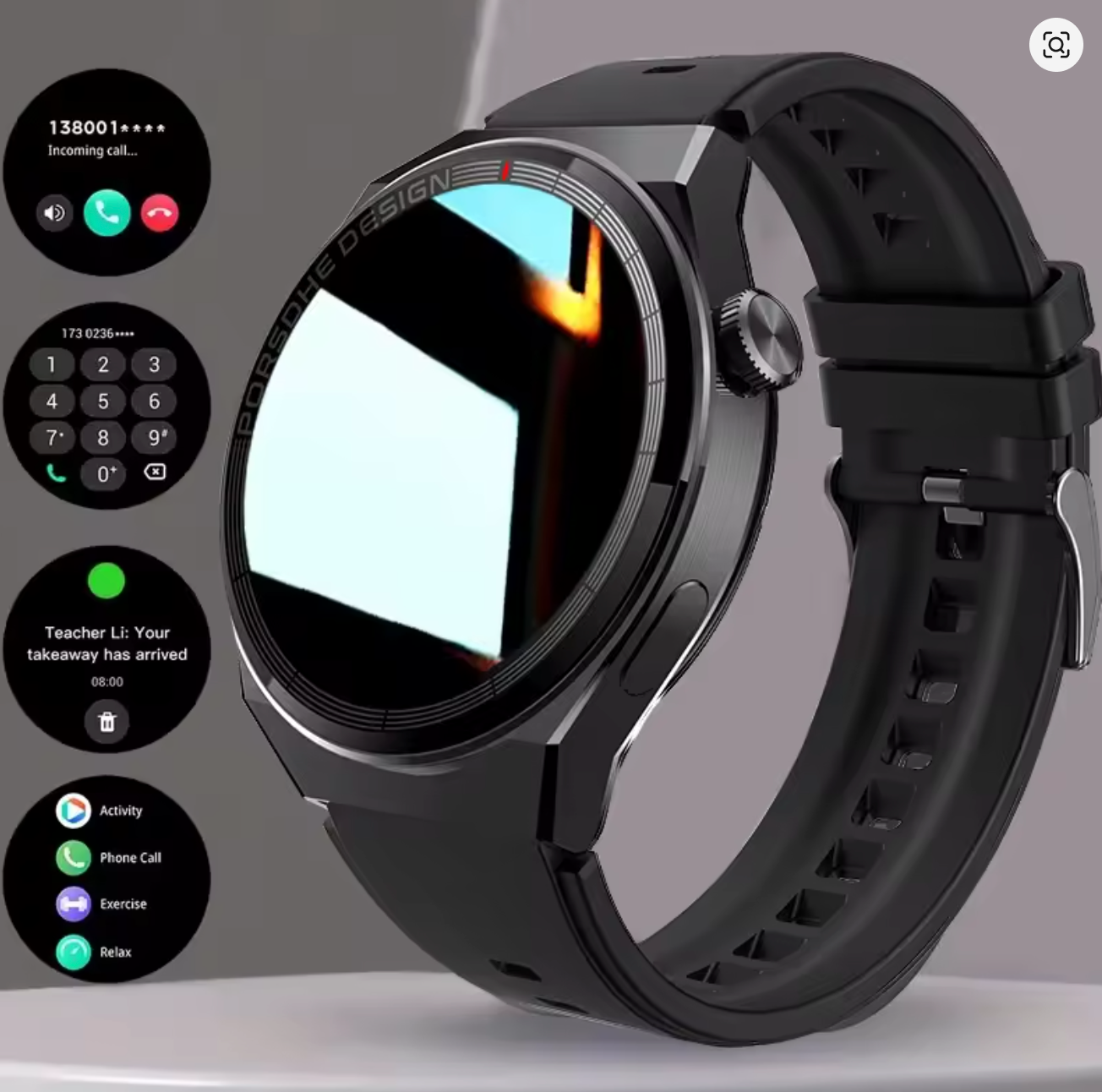 W&O X5 Pro SportConnect Smart Watch