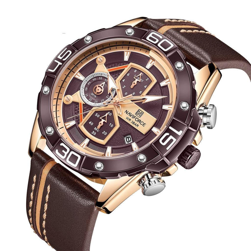 SkeletonPro Men’s Three-Eye Watch