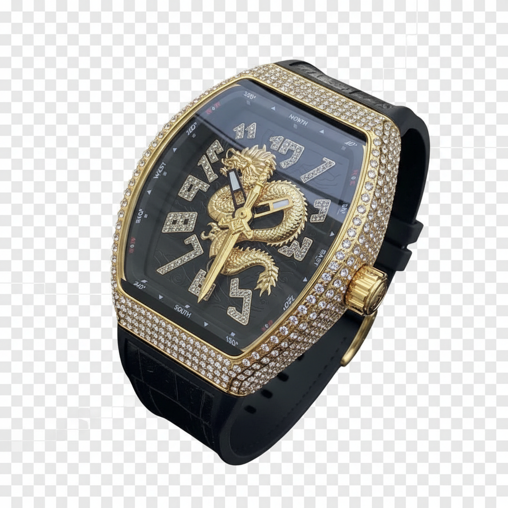 Dragon Watch - Transparent Background