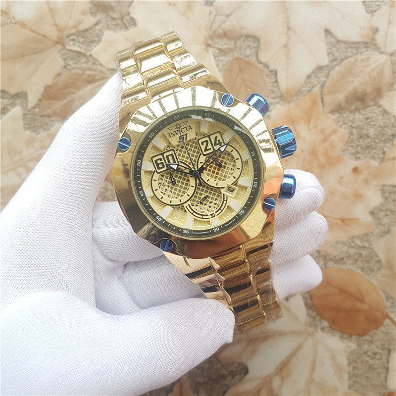 Invicta Watch - 3D Black Background