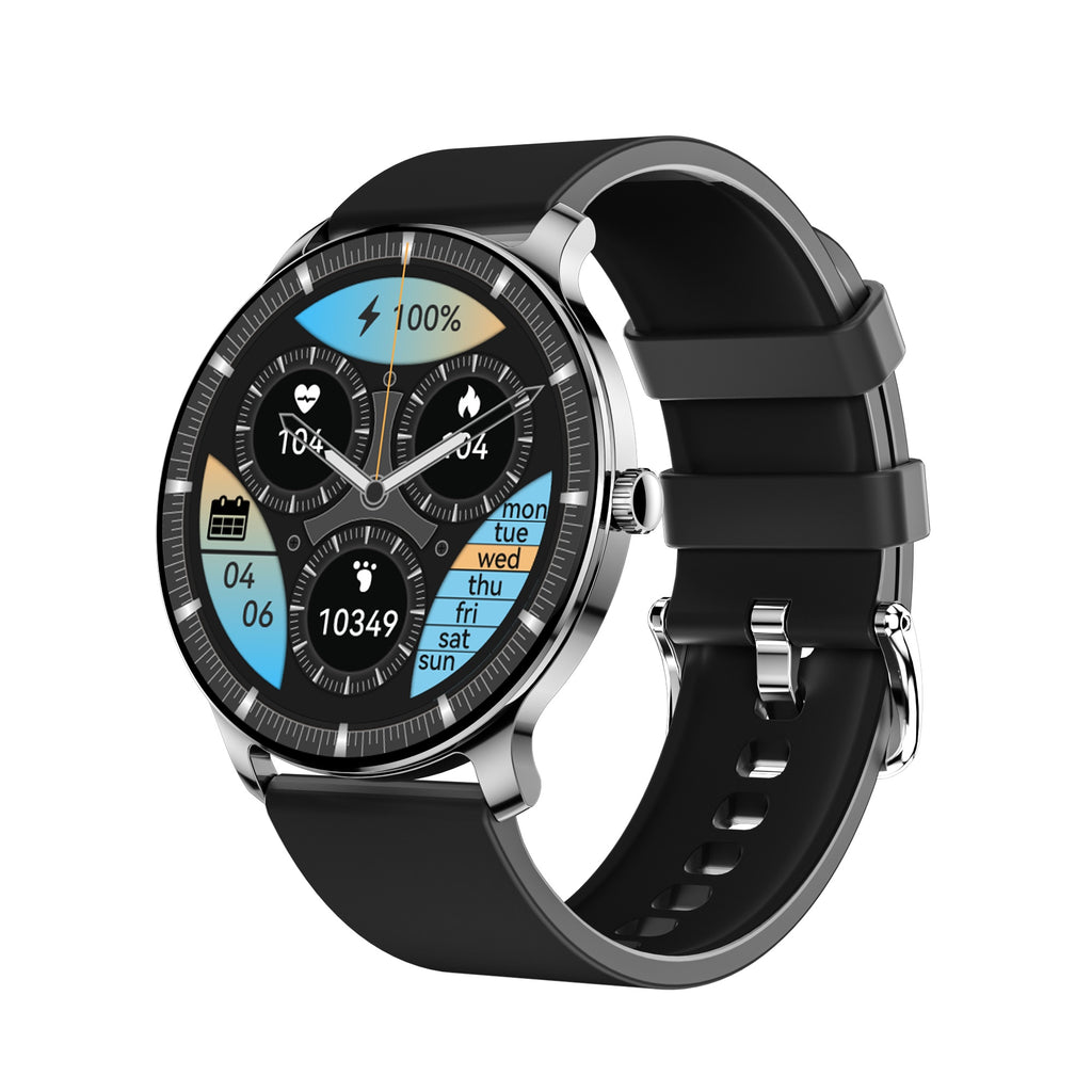 Ultra Slim Smart Watch with 1.43 AMOLED touch screen and customizable watch faces.